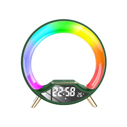 O Light Three In One Wireless Charging Multifunctional Bluetooth Speaker Night Light - Image 8